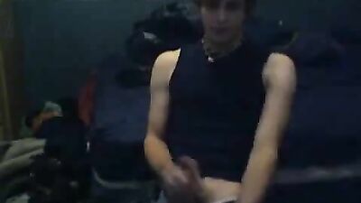 Gay Porn Web-Cam Quickie - Cum in 60 Seconds!