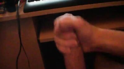 Cum Shots Desk Jerk - The Sequel