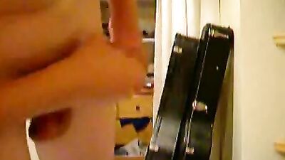 Me so So Horny: Amateur Stud Cums Hard After Class!