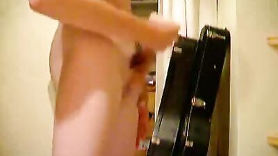 Me so So Horny: Amateur Stud Cums Hard After Class!