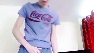StepJens Teen Boy Web-Cam Delight - Stephens Hardcore Wanking Sessions!