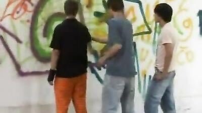 Grafitti Boys: Action-Packed Teen Gay Porn