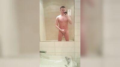 Shower Stall Exposure: Maartens Solo Jizz Fest (190 chars)
