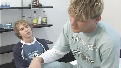 Blond Smokers: Double Pleasure with Two Hot Guys