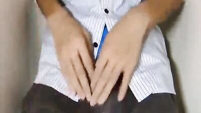 Heavy Moaning Boy Loads A Big Cumshot - Gay Solo Porn Video