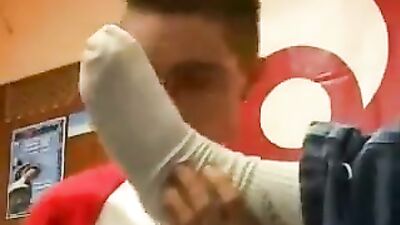 Gang Bang - Twink Foot Worship and Smelling