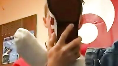 Gang Bang - Twink Foot Worship and Smelling