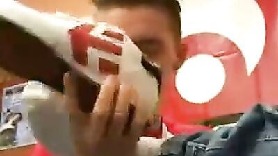 Gang Bang - Twink Foot Worship and Smelling