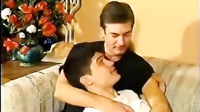 Gay Porn Daddy Fucks A Teen Father and Step Son