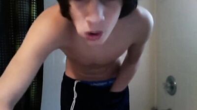 Gay Soapy Shower Web-Cam Boy