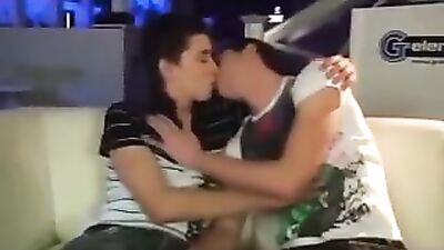 Gay Couch Fun: Bareback Adventures with Two Boys