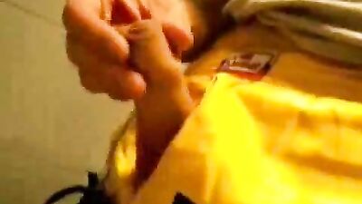 Young Webcam Bathroom Adventure - A Gay Porn Video with Action!