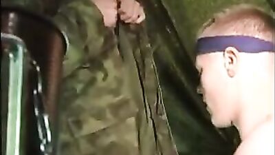 Army Boy Flip Flop: Bareback Adventure!