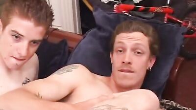 Double Dose: Two Bigger Straight Boys Go Down on Each Other