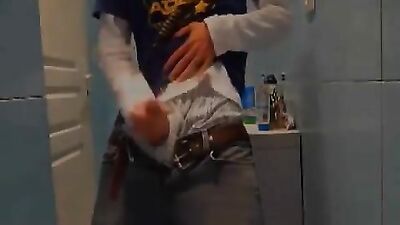 Gay Bathroom Milking: The Ultimate Action Experience