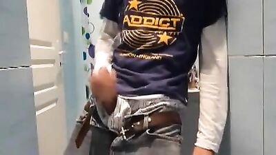 Gay Bathroom Milking: The Ultimate Action Experience