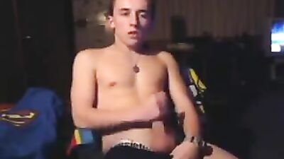 Cumming For Cute Davey: An Ass-Fingered Jack-Off Fest