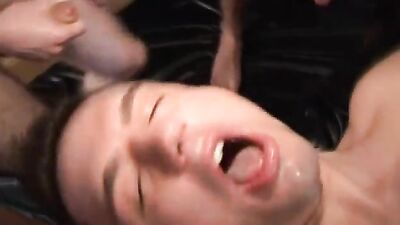 Thirsty Boys Cum-Hungry Group Sex Adventure in Germany: Drinking Load after Load!