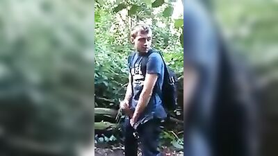 Gay Park Twink - Amature Wank