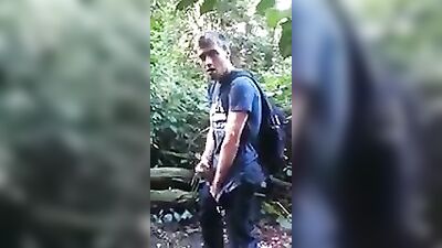 Gay Park Twink - Amature Wank