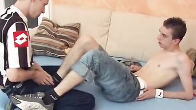 Straight to Action - Gay Porn Video Evening