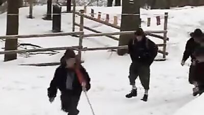 Scouts bare sexing at winter camp