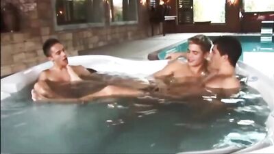 Gay Pool Party: Boys Ready for Action!