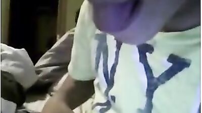 His Lips Licking Adventure - Solo Gay Porn Video