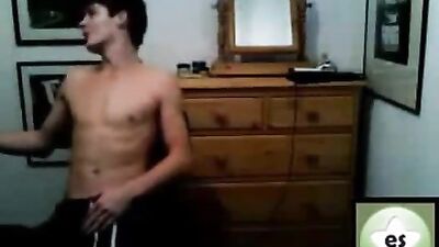 Gangbang with Two Friends: Web-Cam Joint Jerk Off!