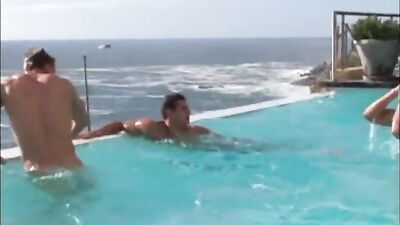SPUNK AFTER SWIM - Gay Porn Action Video