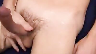 Young stud blows his load with a massive cum shot!