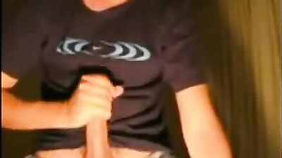 Young Amateur Cums on Camera - A Boys First Time!