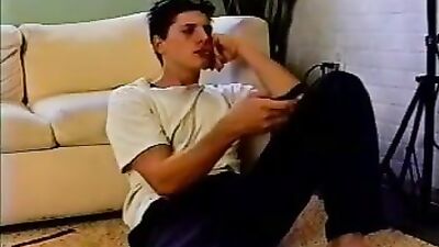 Gay Teen Explores Porn Obsession after Finding it on TV!