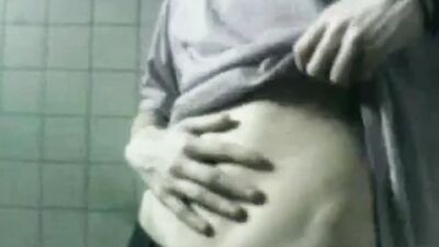 Masturbates in the Bathroom: Web-Cam Exposure - Gay Porn Video