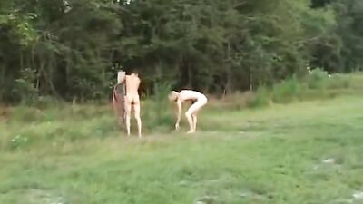 Gay Porn: Blonde Fucks Action!