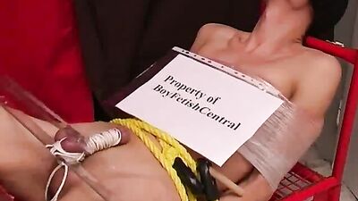 Tied Up & Busting: Father and Son Bond Over Gay Porn