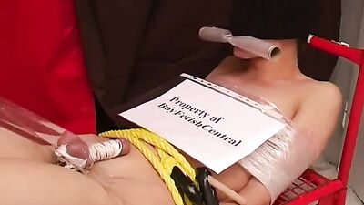 Tied Up & Busting: Father and Son Bond Over Gay Porn