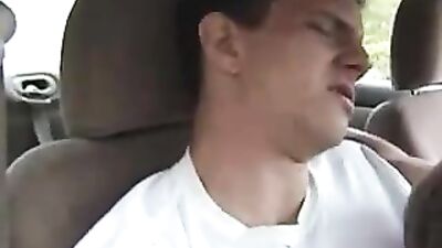 Cum-slurping Twinks Roadside Oral and Cum Eating Adventure