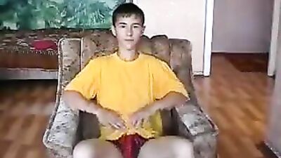 Raw Masturbation: Uncut Boy Explores His Body