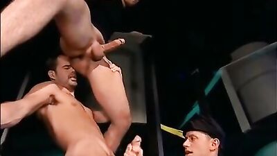 Cum while being rimmed