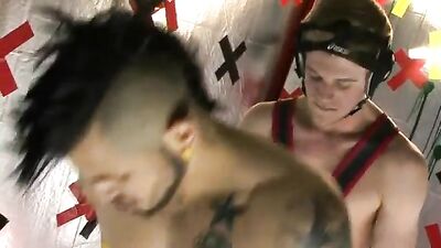 Double Devilish Cumshots: Gay Porn Edition!