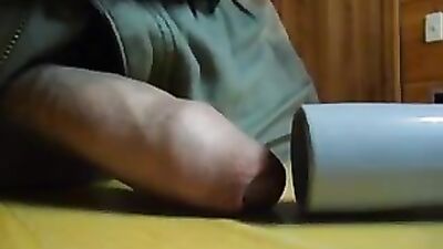 Hardcore Hoover Cumshot - Gr8 Foreskin Action!