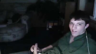 Cuming on green shirt - Amature Men Porn Video - Cum with us now!