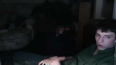 Cuming on green shirt - Amature Men Porn Video - Cum with us now!