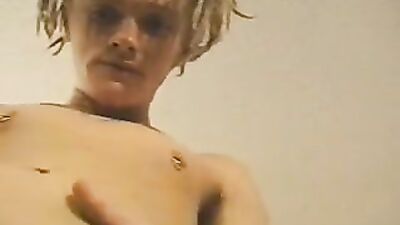 Blond Jerkboy Fucks Hard and Cums Again!