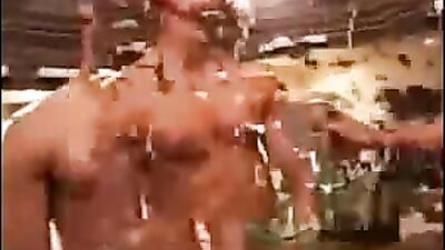 Hot Muscle Guy Oil Rub: Muscle Men In Action!