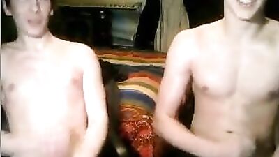 Greek Jack Off Frenzy: Friends Pounding Each Others Meat!