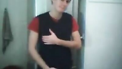Jerking Twink Cumming Delight
