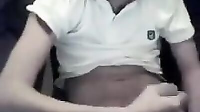 Young Sperm Shooter: Boy Web-Cam Adventures!