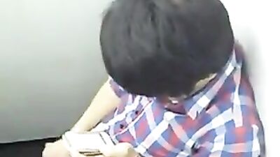 Asian Boys Private Moment Exposed in the Toilet!